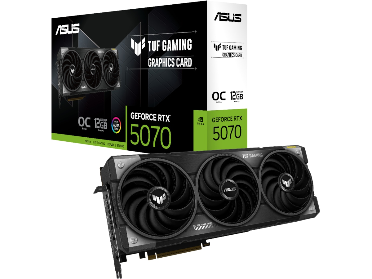 ASUS TUF Gaming GeForce RTX 5070 OC Grafikkort