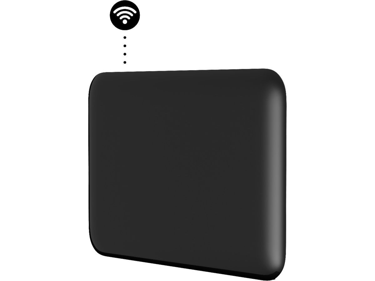 Mill Invisible Smart WiFi Gen 4 panelovn 700W (sort) Varmepaneler