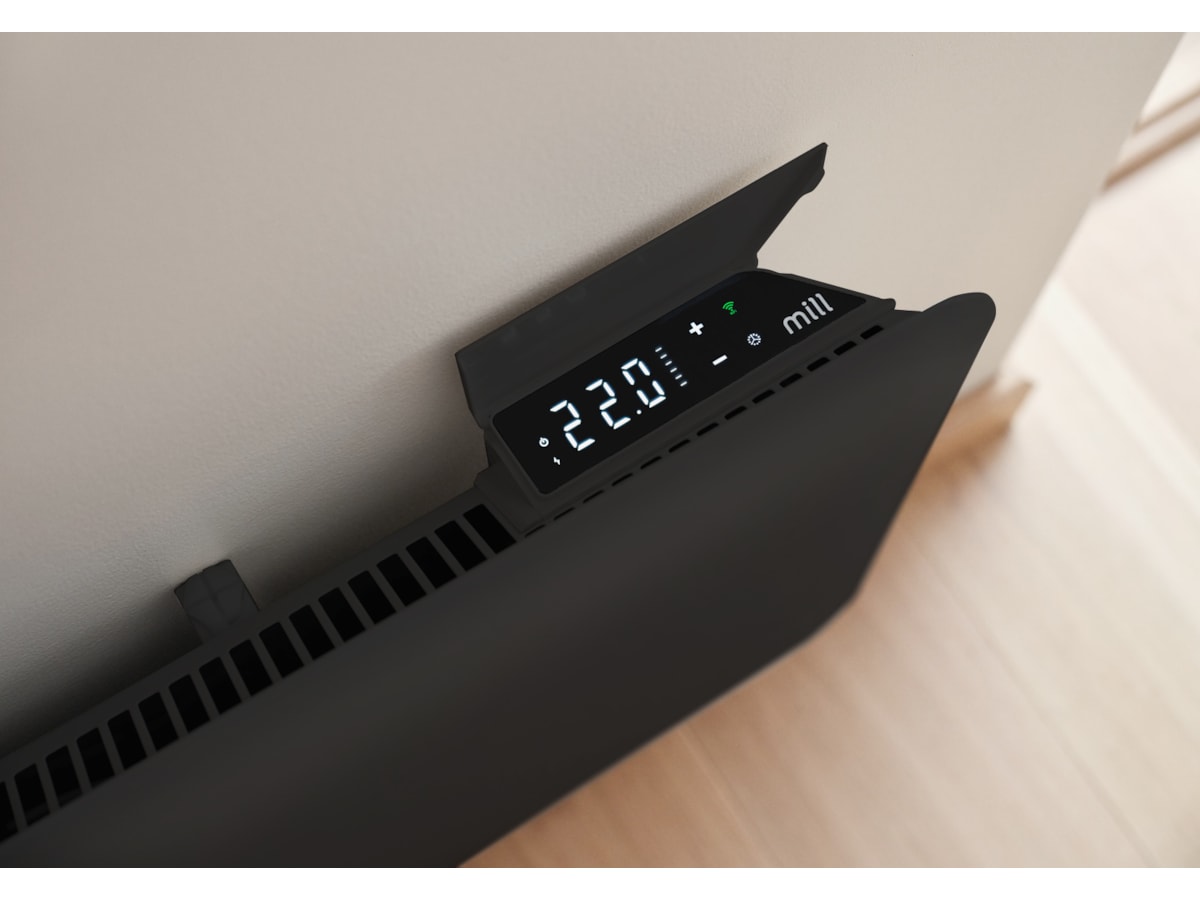 Mill Invisible Smart WiFi Gen 4 panelovn 700W (sort) Varmepaneler