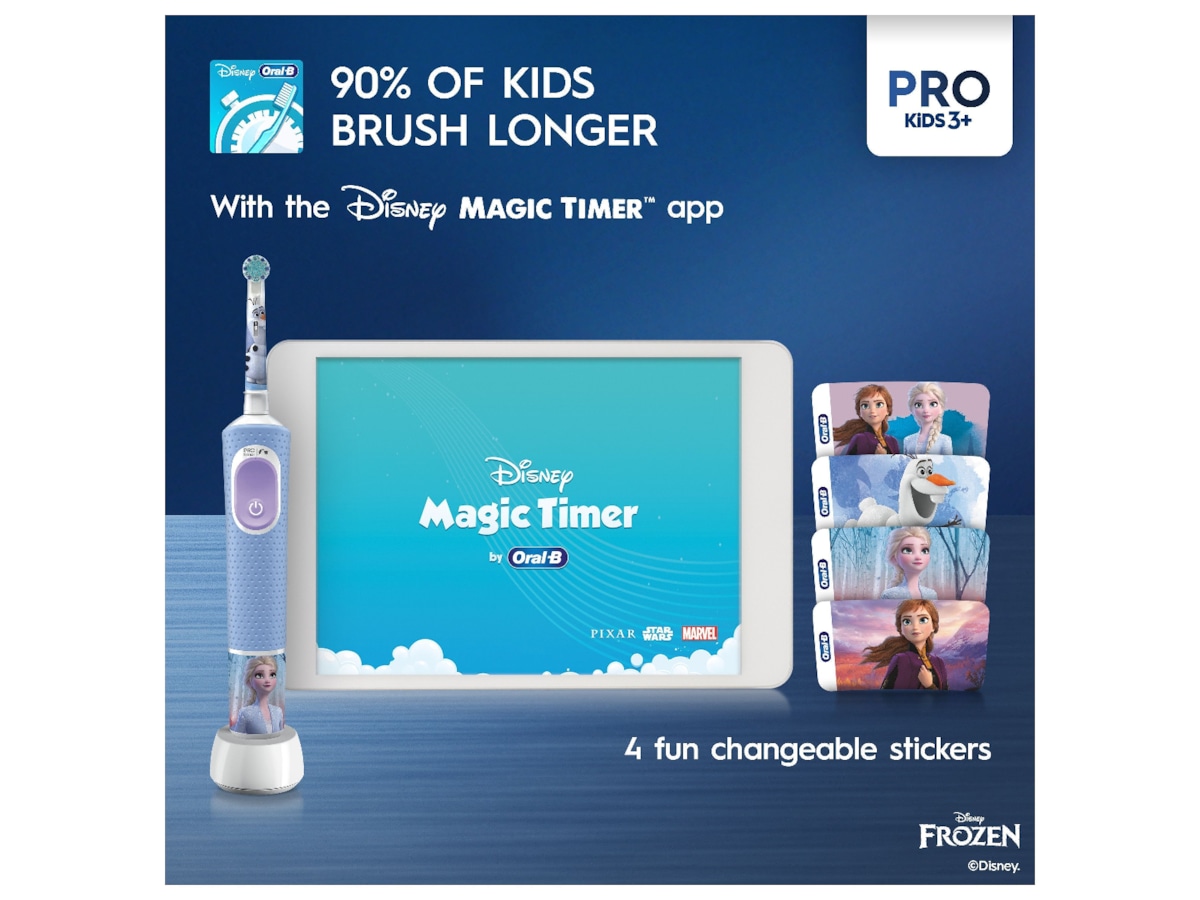 ORAL-B Vitality Pro Kids Elektrisk tandbørste (Frozen) Elektriske tandbørster