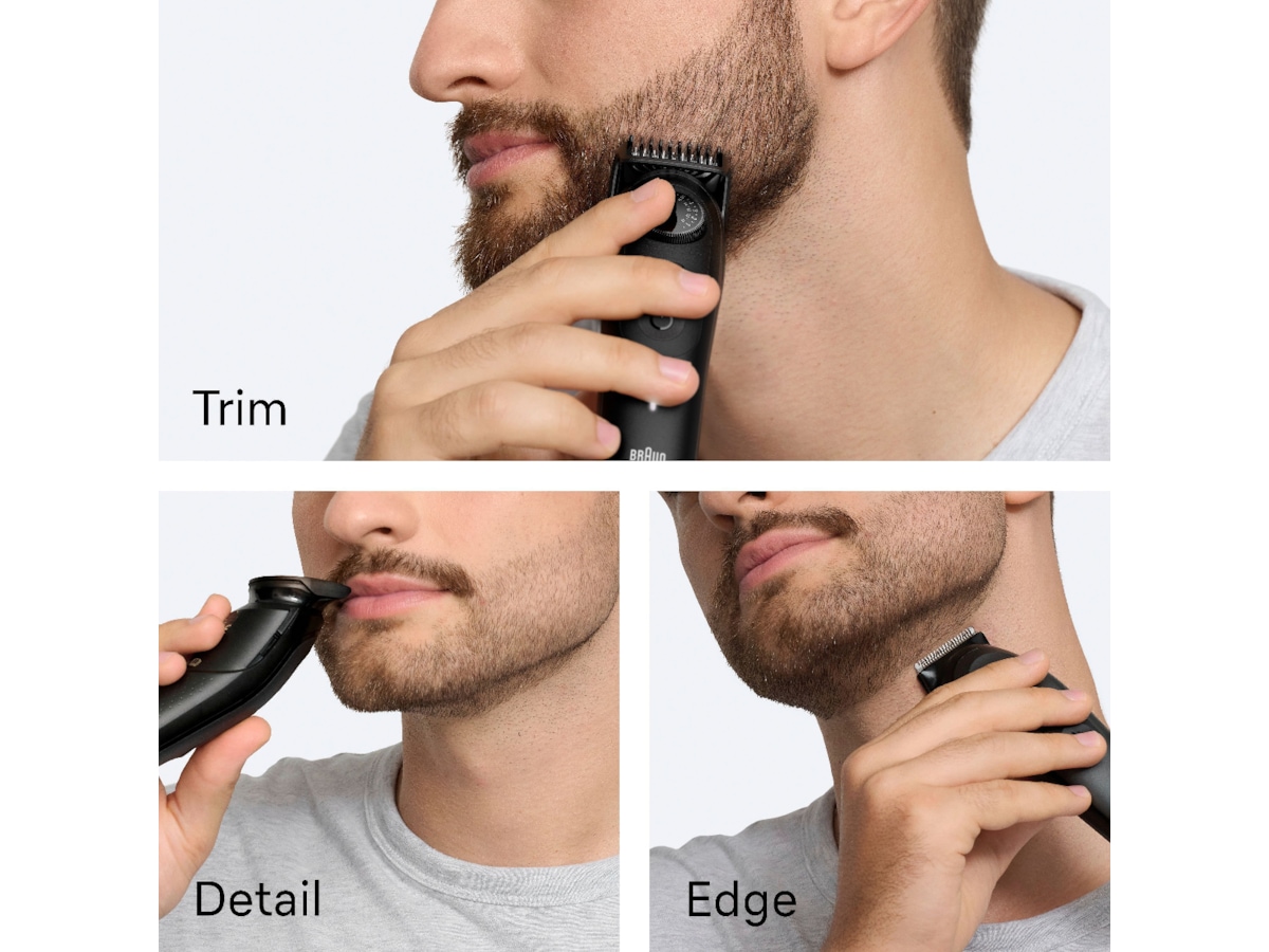 Braun Series 5 skægtrimmer (sort) Barbermaskine
