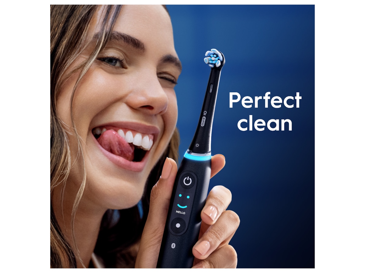 Oral-B iO Ultimate Clean børstehoveder 3 stk. (sort) Tandbørstehoveder
