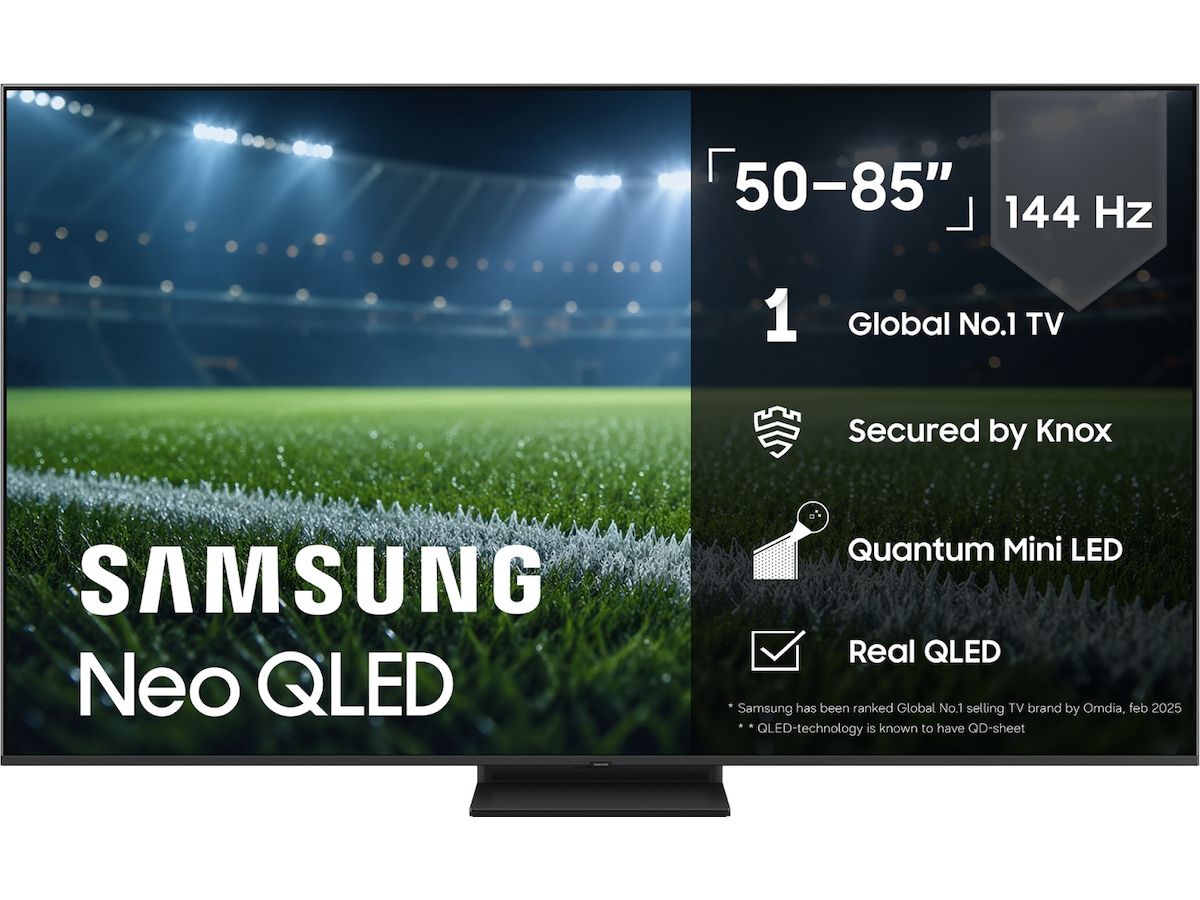 Samsung 65" QN80F Neo QLED 4K Mini LED Smart TV (2025) 60 - 69 tommer TV