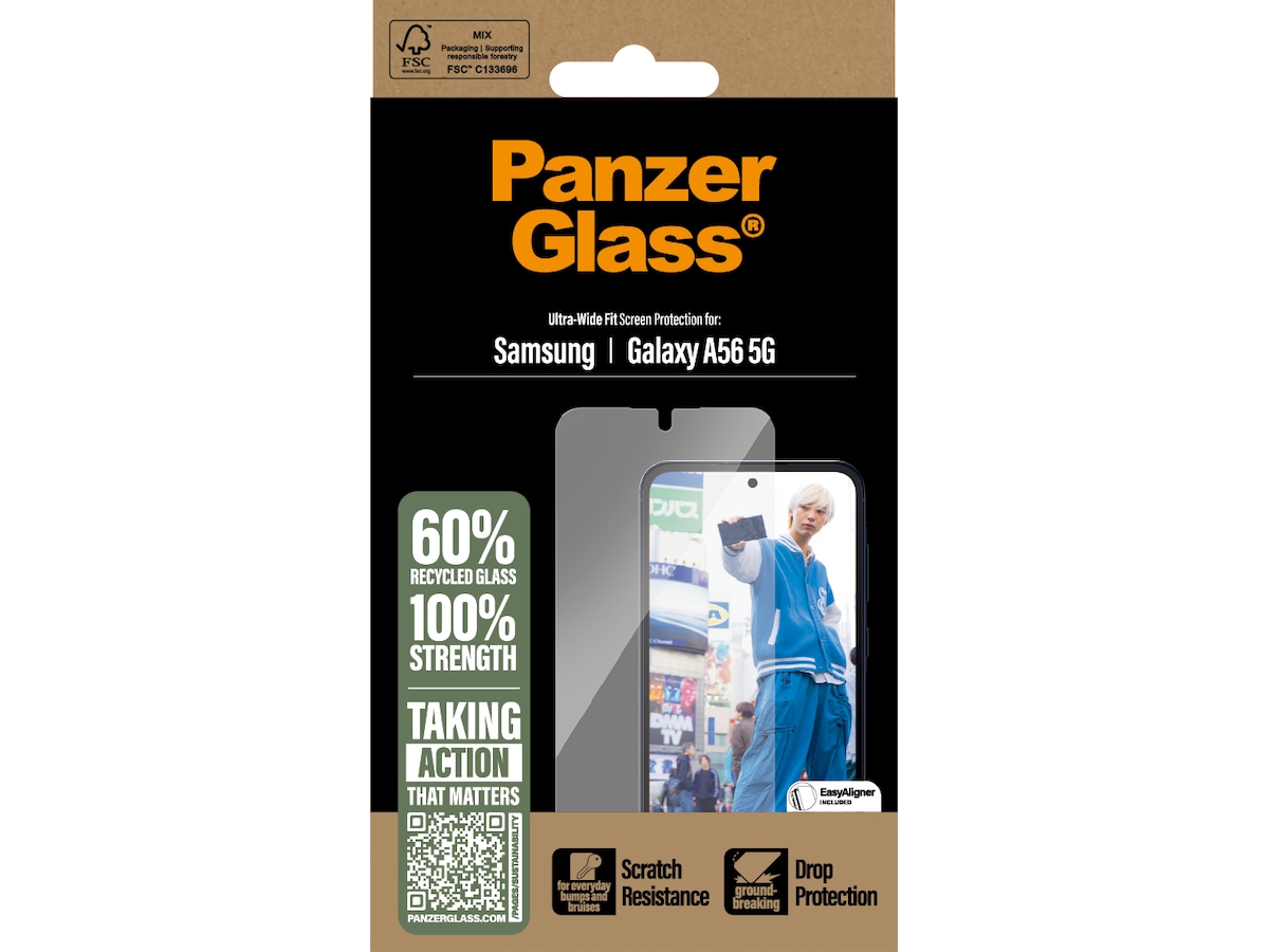 PanzerGlass Galaxy A56 5G skærmbeskytter Skærmbeskyttelse mobiltelefon