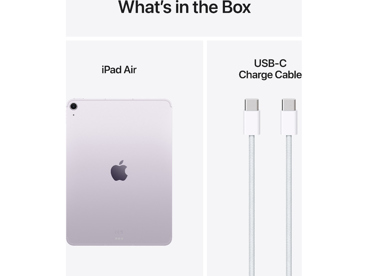 iPad Air 11" (2025) 512GB 5G (lilla) Tablets
