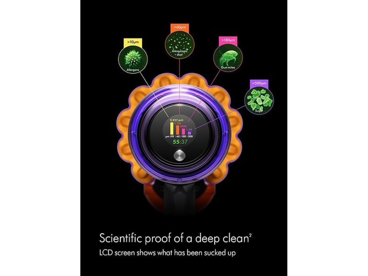 Dyson V12 Detect Slim Absolute trådløs støvsuger Ledningsfrie støvsugere