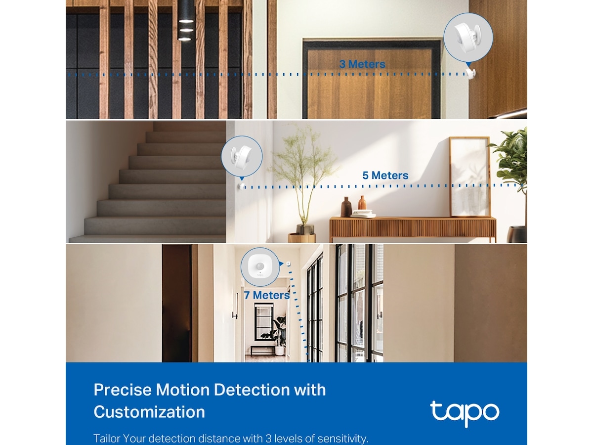 Tapo T100 V1.2 Smart bevægelsessensor Sensorer