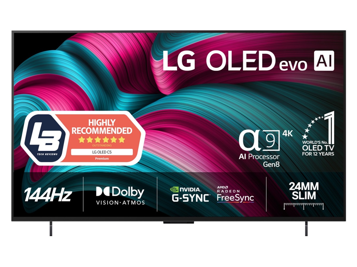 LG 42" C5 AI 4K OLED Smart TV (2025) 20 - 49 tommer TV