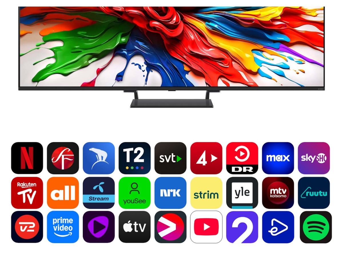 LG 55" QNED93 AI 4K QNED Smart TV (2025) 50 - 59 tommer TV