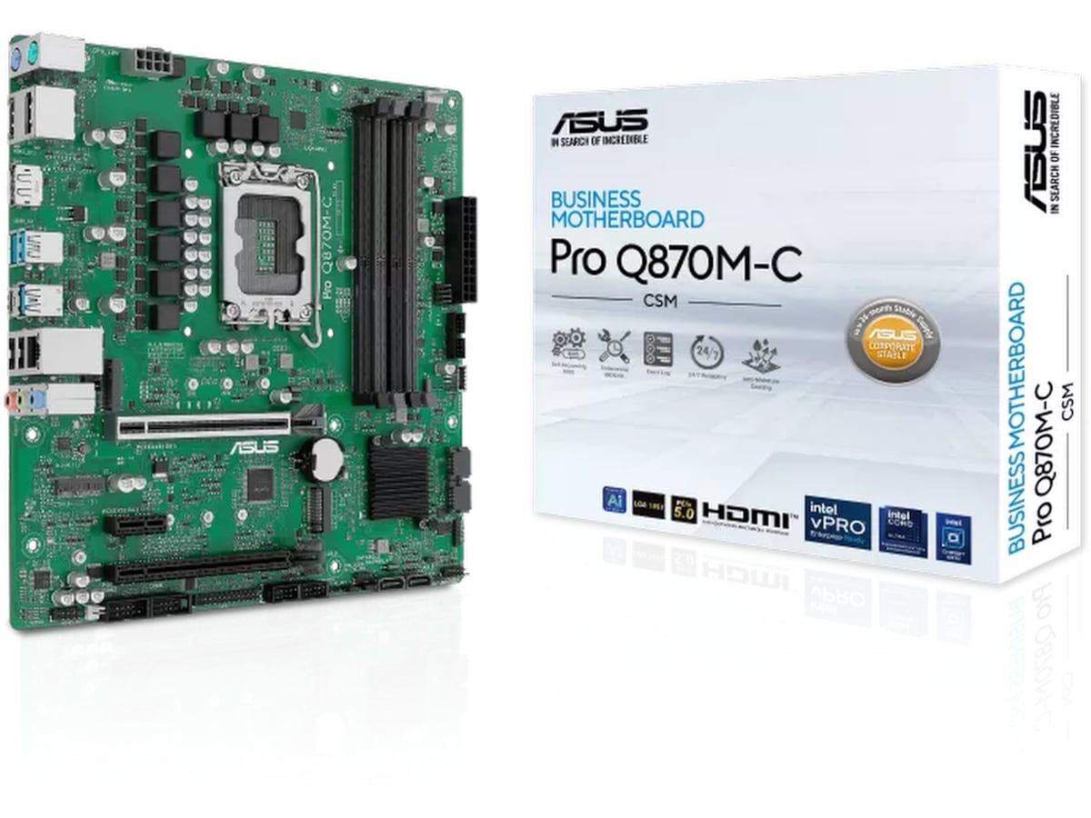 ASUS Pro Q870M-C-CSM Bundkort Intel Socket