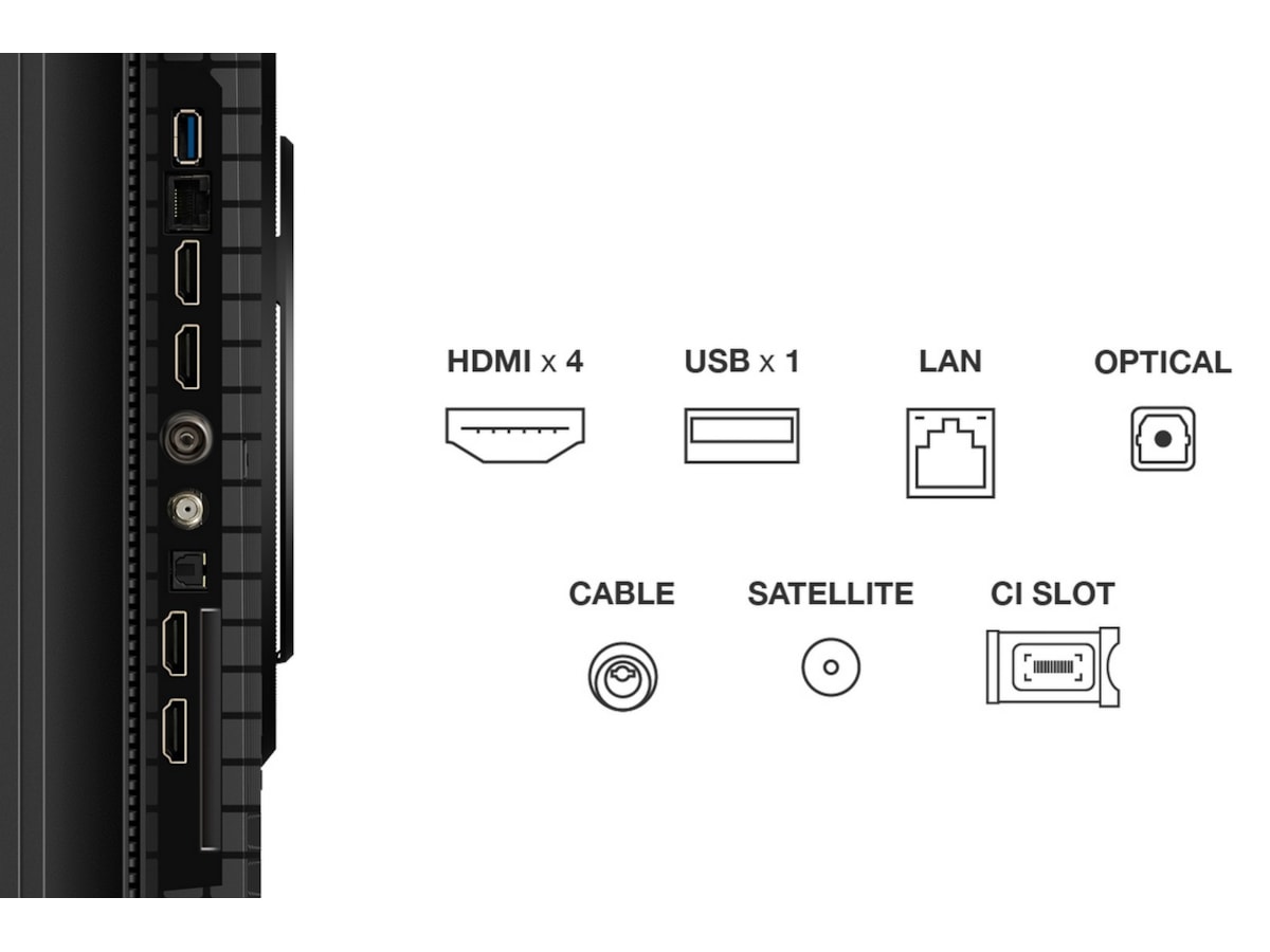 TCL 75" T8C 4K QLED Google TV (2025) 70 - 79 tommer TV