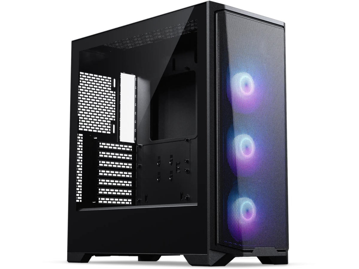 Phanteks Eclipse G370A Mid Tower (sort) Midi Tower