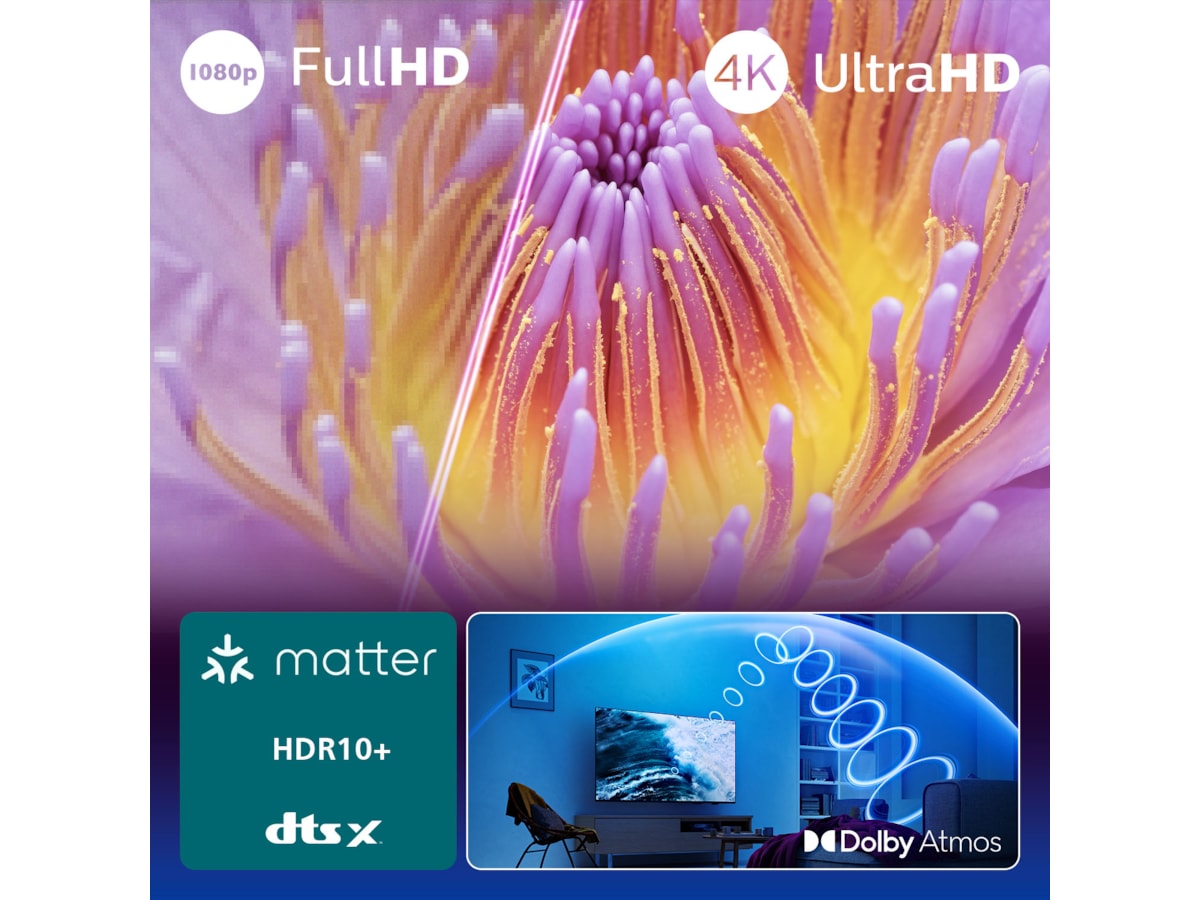 Philips 43" PUS7000/12 4K LED Smart TV (2025) 20 - 49 tommer TV