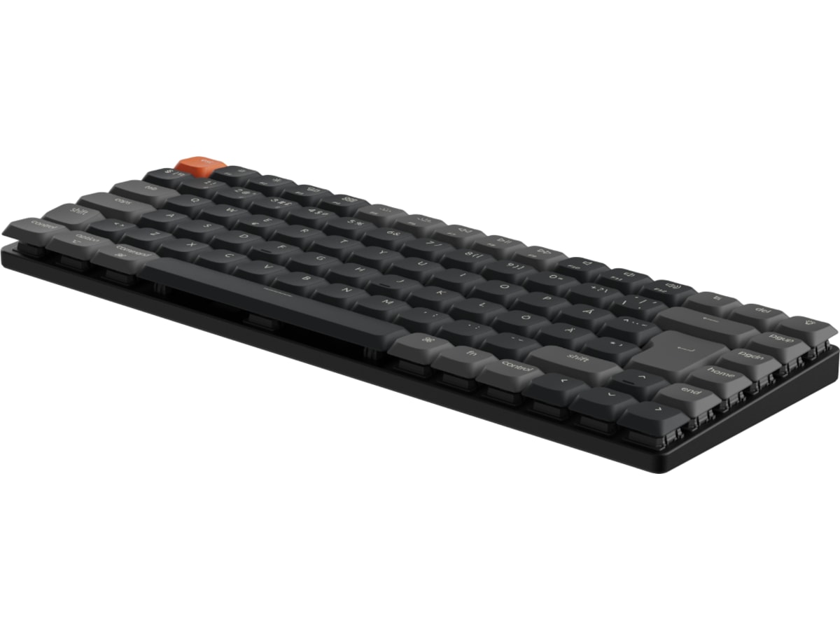 Keychron K3 V3 RGB Aluminium Hot Swap QMK Low Profile 2.0 Red trådløst tastatur Gamingkeyboard