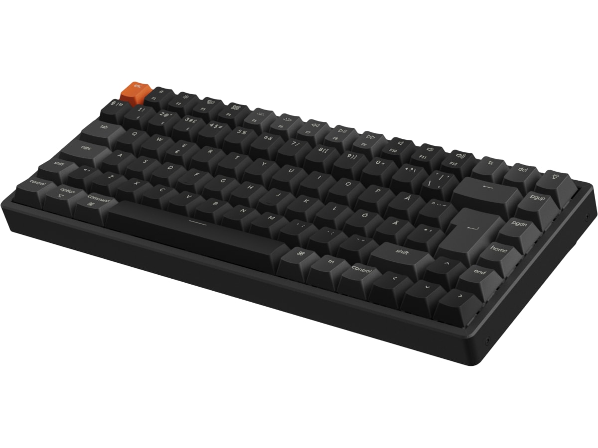 Keychron K2 V3 RGB Aluminium Hot Swap QMK Super Red trådløst tastatur Gamingkeyboard