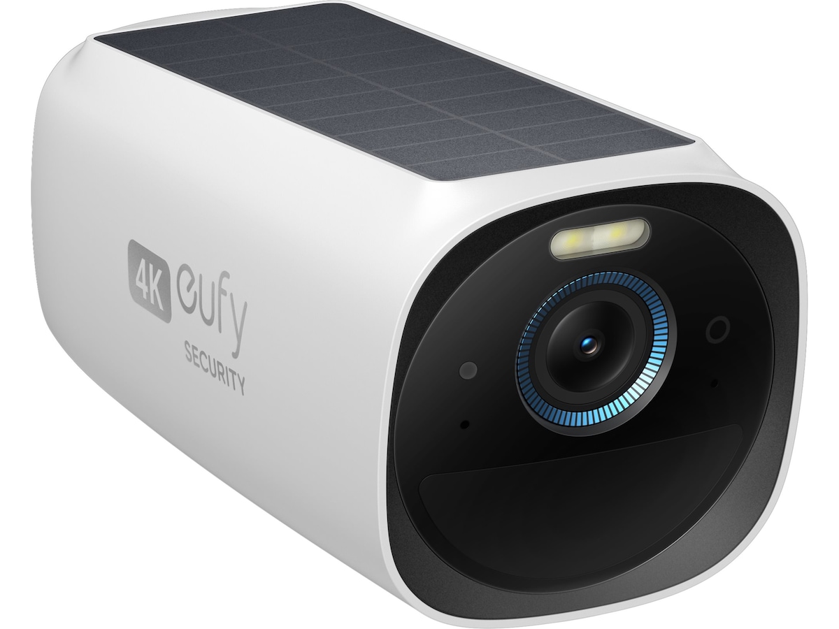 Eufy S330 eufyCam 3 4K overvågningskamera med solpanel Overvågningskameraer
