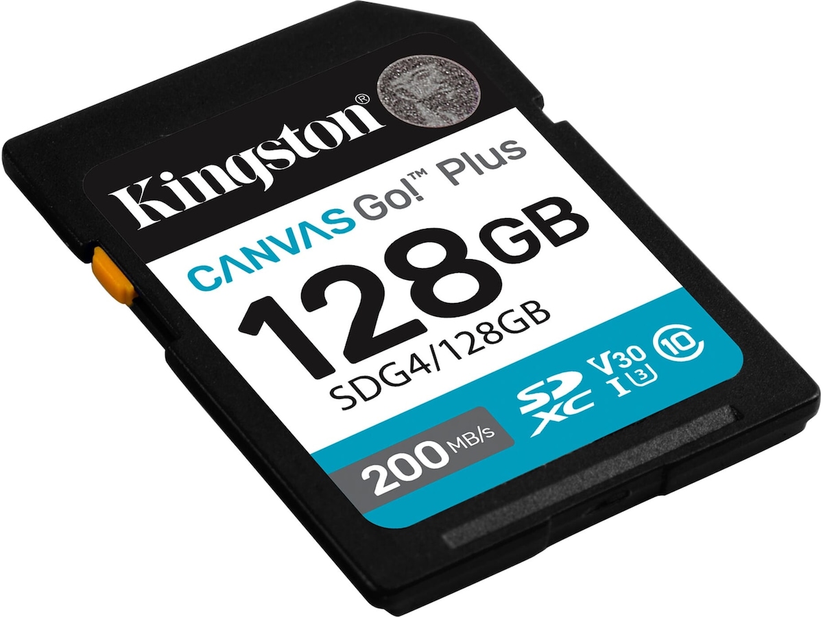 Kingston Canvas Go! Plus SDXC 128GB Flash-hukommelse