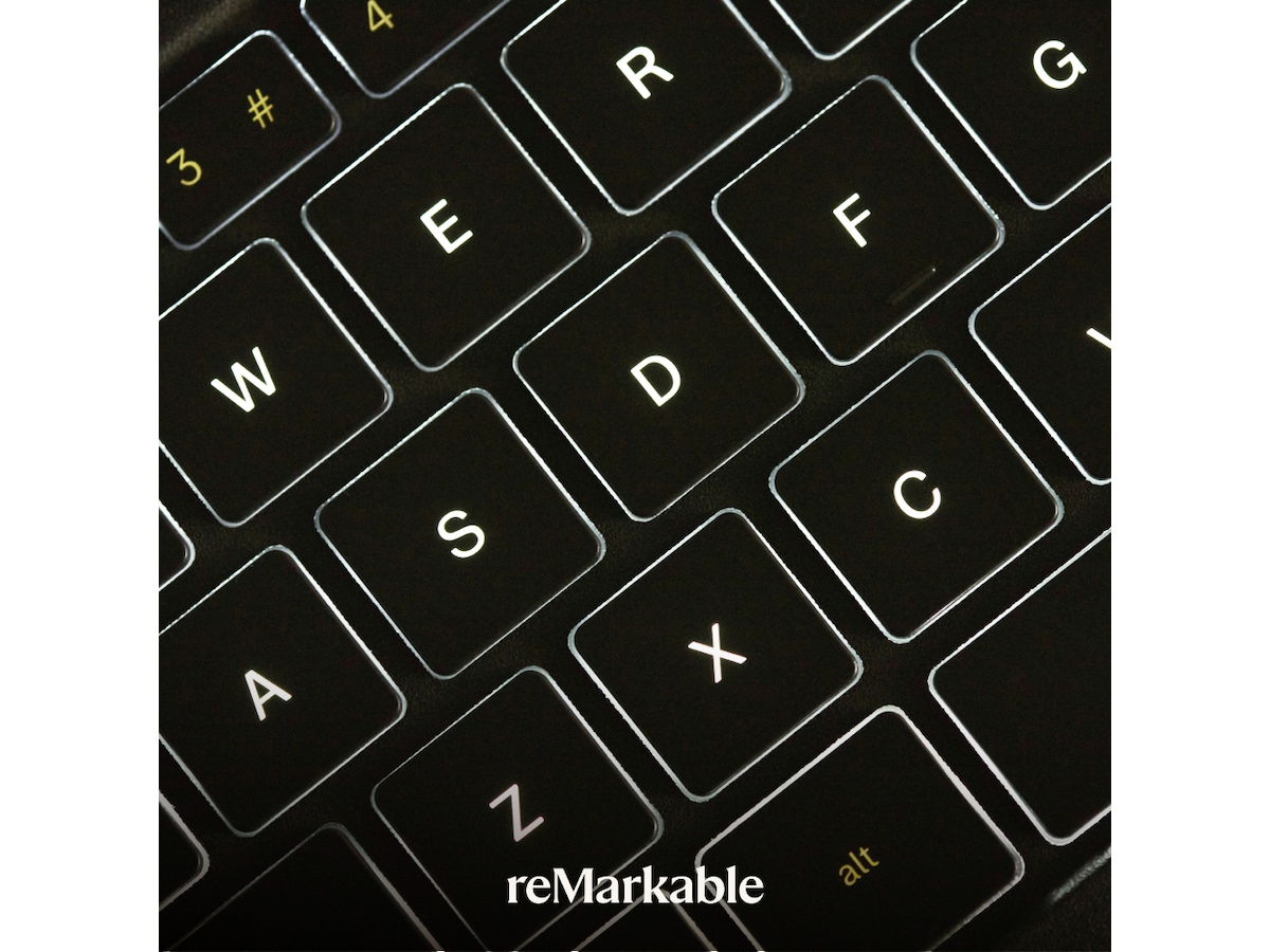 reMarkable Paper Pro Type Folio tastaturdeksel (basalt) Tilbehør til digitale paper