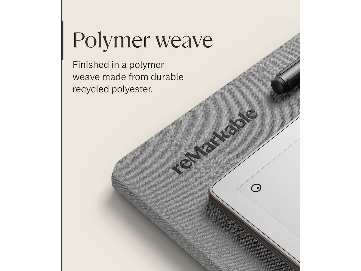 reMarkable Paper Pro Book Folio (grå) Tilbehør til digitale paper