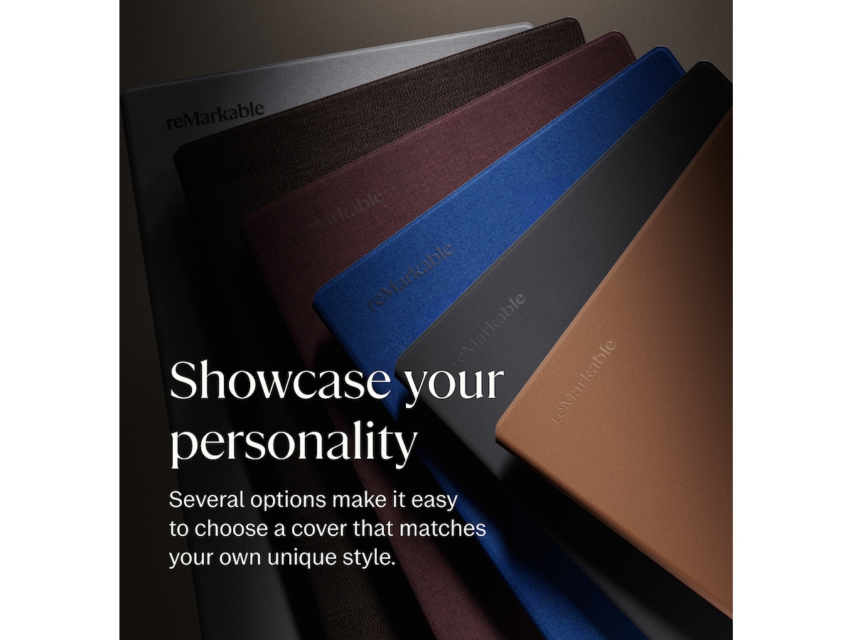 reMarkable Paper Pro Book Folio (grå) Tilbehør til digitale paper