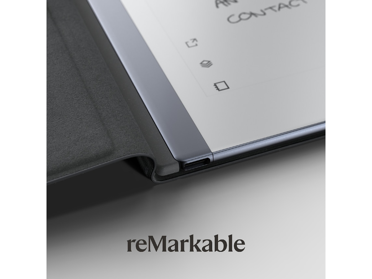 reMarkable 2 Book Folio (sort) Tilbehør til digitale paper