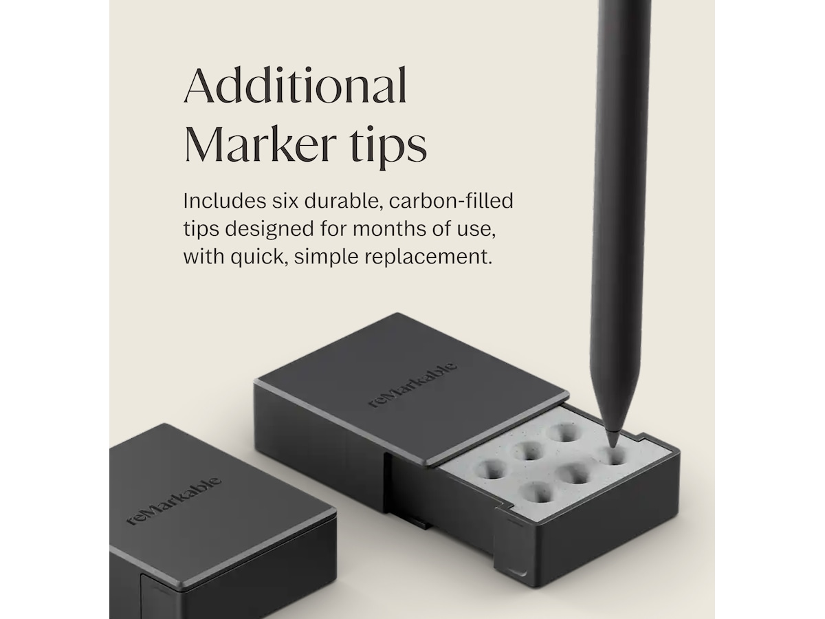 reMarkable Paper Pro Marker Plus (varm sort) Tilbehør til digitale paper