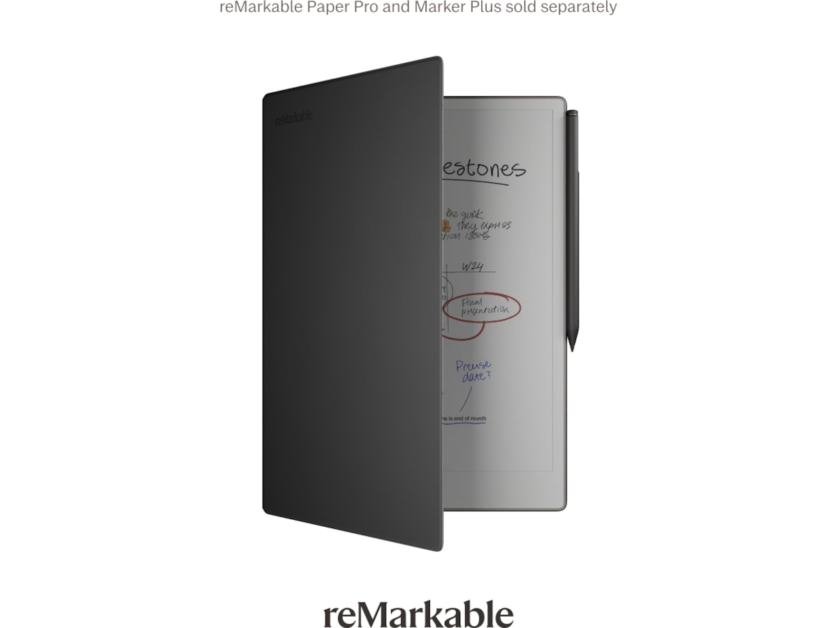 reMarkable Paper Pro Book Folio (sort) Tilbehør til digitale paper