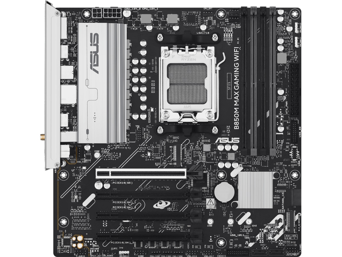 Asus B850M MAX GAMING WIFI Bundkort AMD Socket