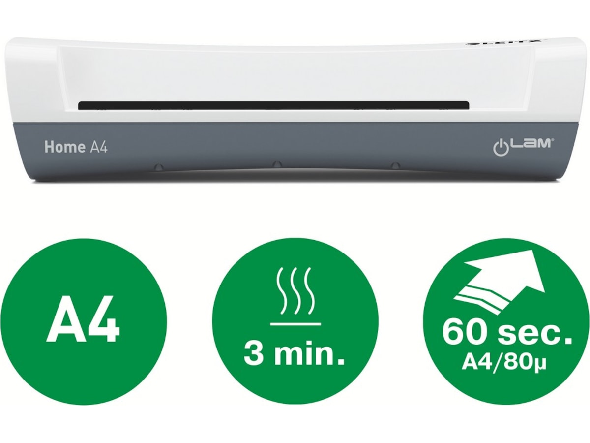 Leitz lamineringsmaskine iLAM Home A4 Lamineringsmaskiner