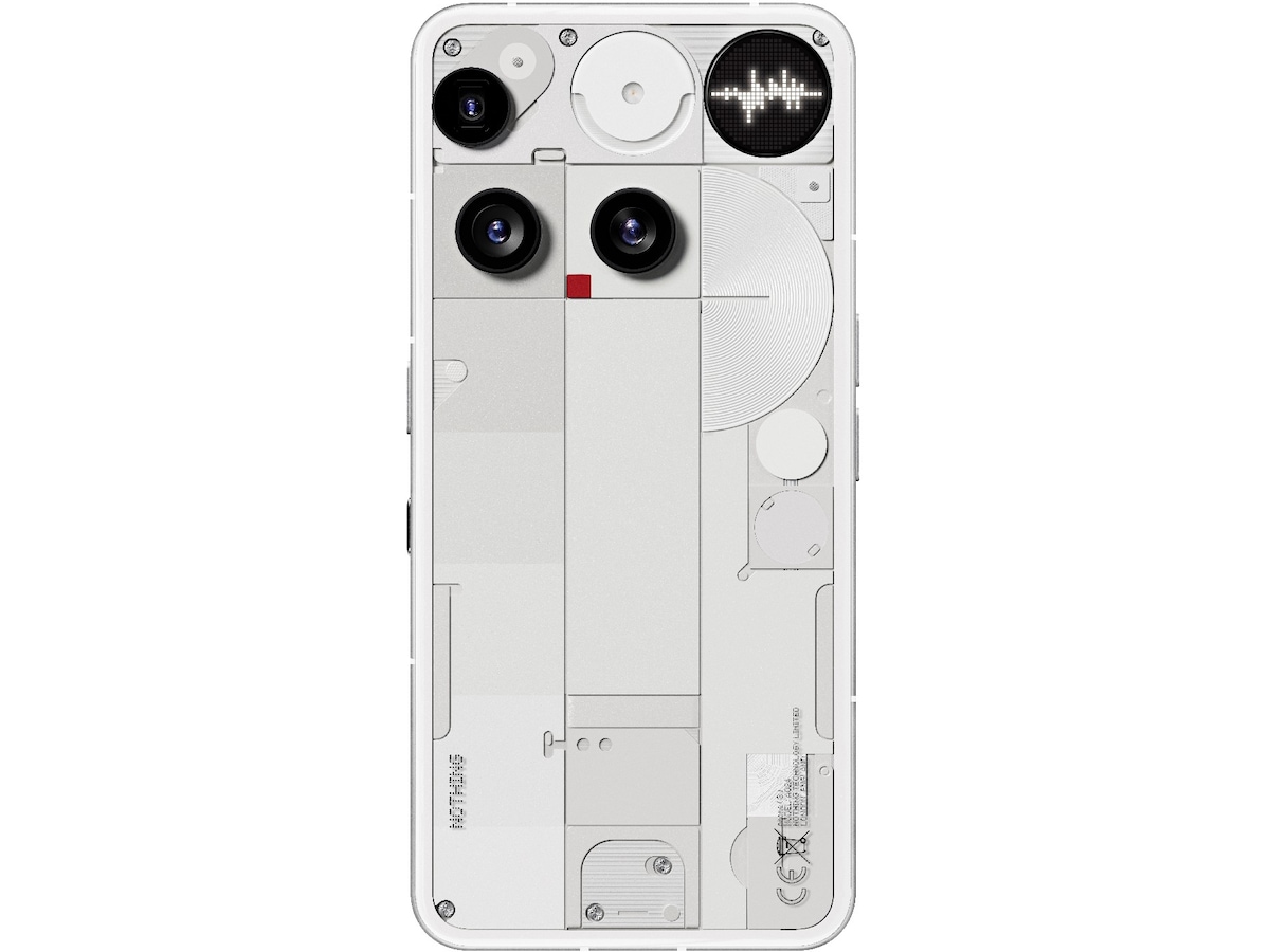 Nothing Phone (3) 512GB (hvid) Mobiltelefoner