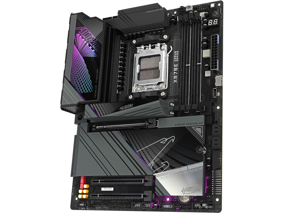 Gigabyte X870E AORUS MASTER Bundkort AMD Socket