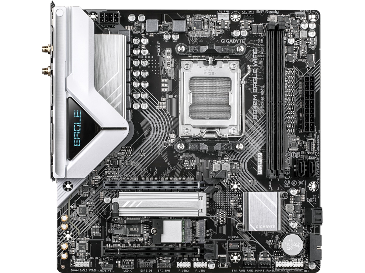 Gigabyte B840M EAGLE WIFI6 Bundkort AMD Socket