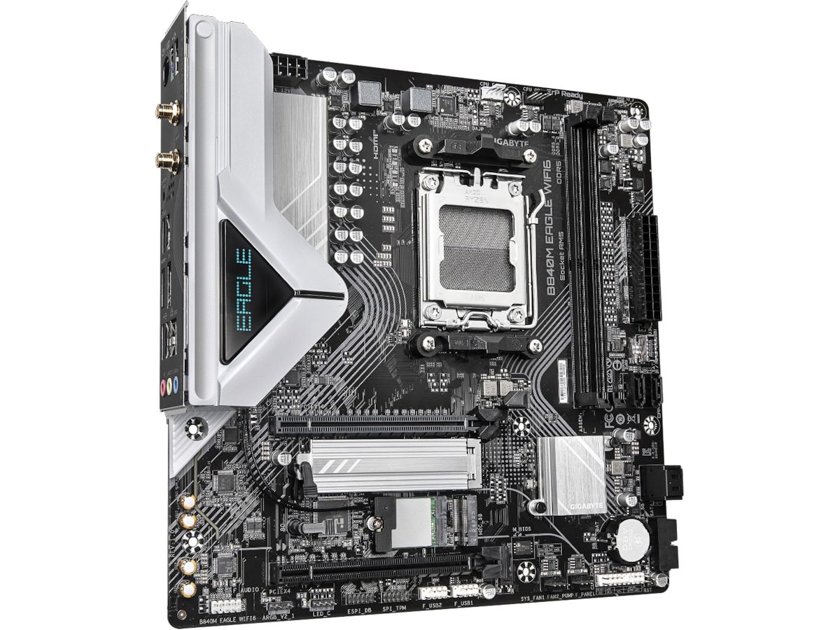 Gigabyte B840M EAGLE WIFI6 Bundkort AMD Socket