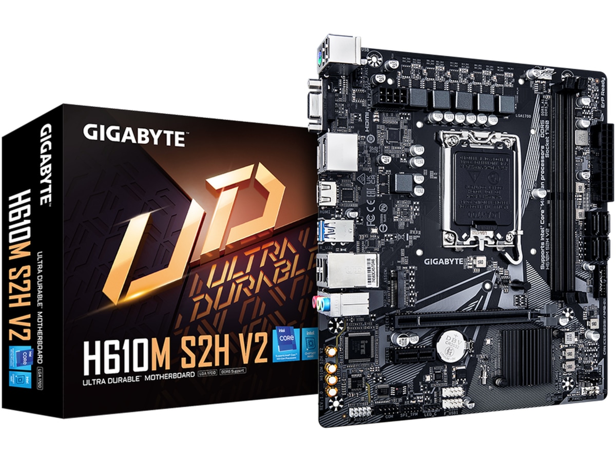 Gigabyte H610M S2H V2 Bundkort Intel Socket