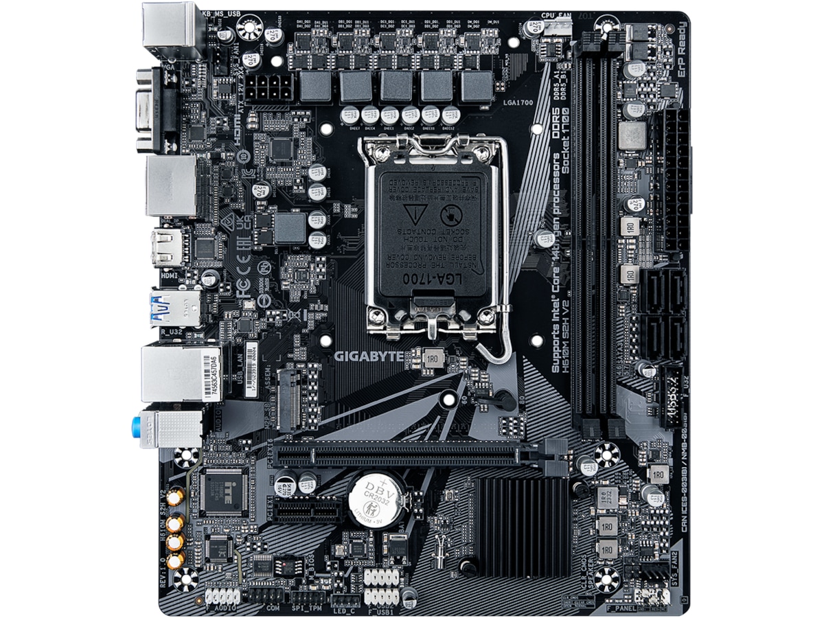 Gigabyte H610M S2H V2 Bundkort Intel Socket