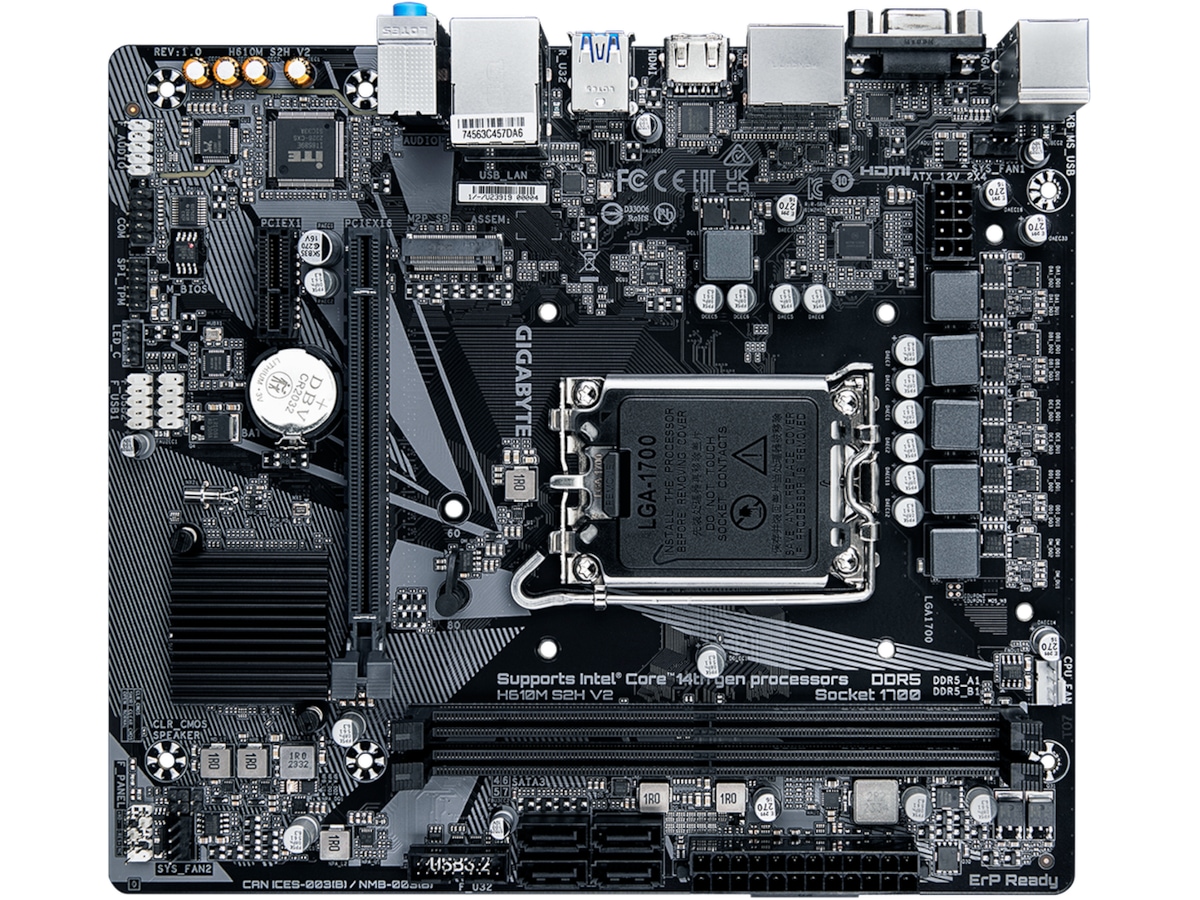 Gigabyte H610M S2H V2 Bundkort Intel Socket