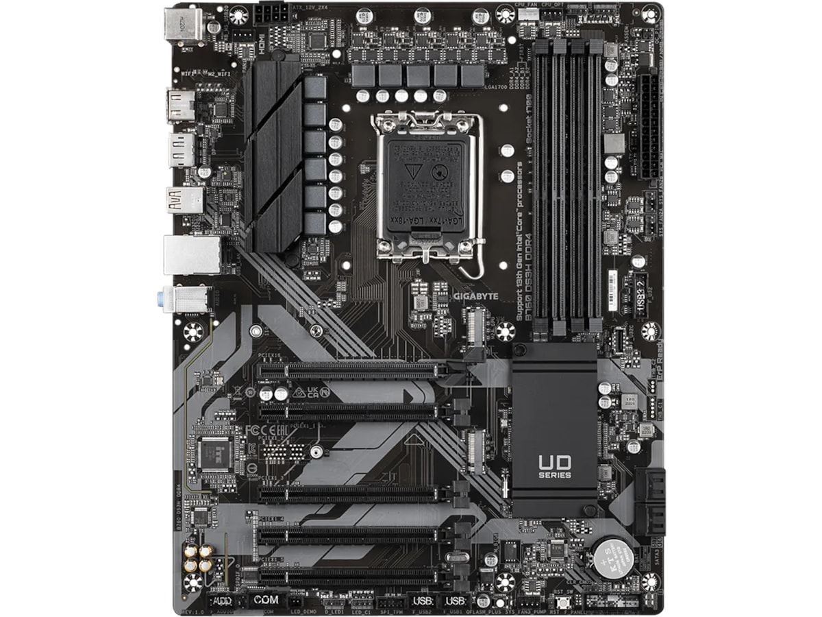 Gigabyte B760 DS3H DDR4 Bundkort Intel Socket
