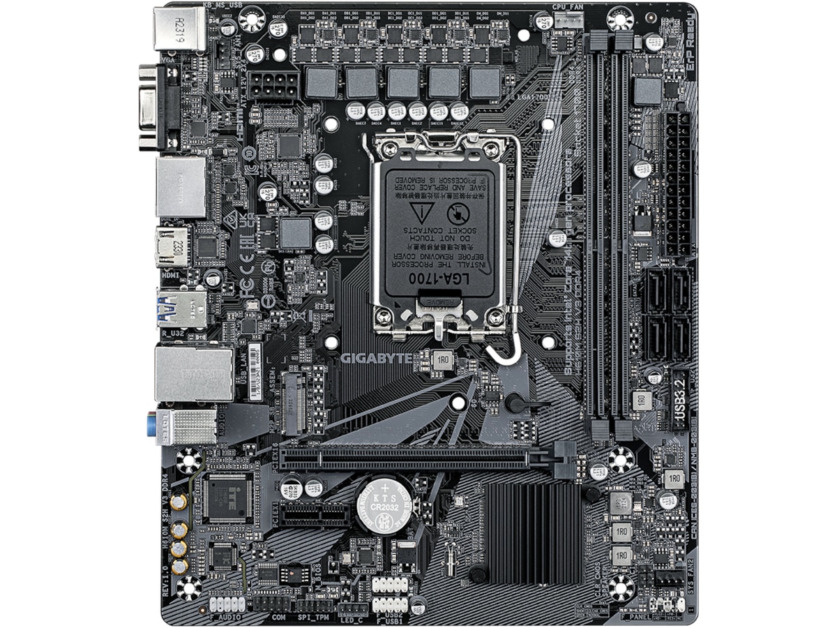 Gigabyte H610M S2H V3 DDR4 Bundkort Intel Socket
