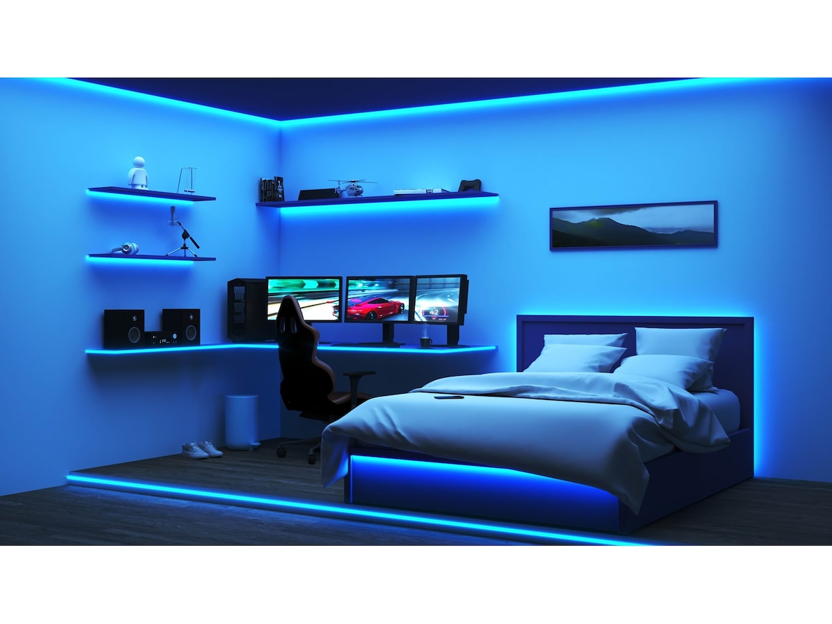 WiZ RGB LED-strip 10m Led strips & underholdning