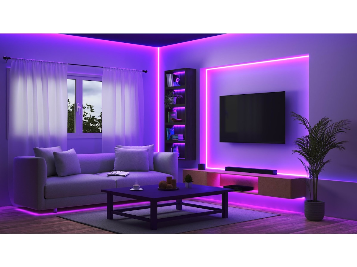 WiZ RGB LED-strip 10m Led strips & underholdning
