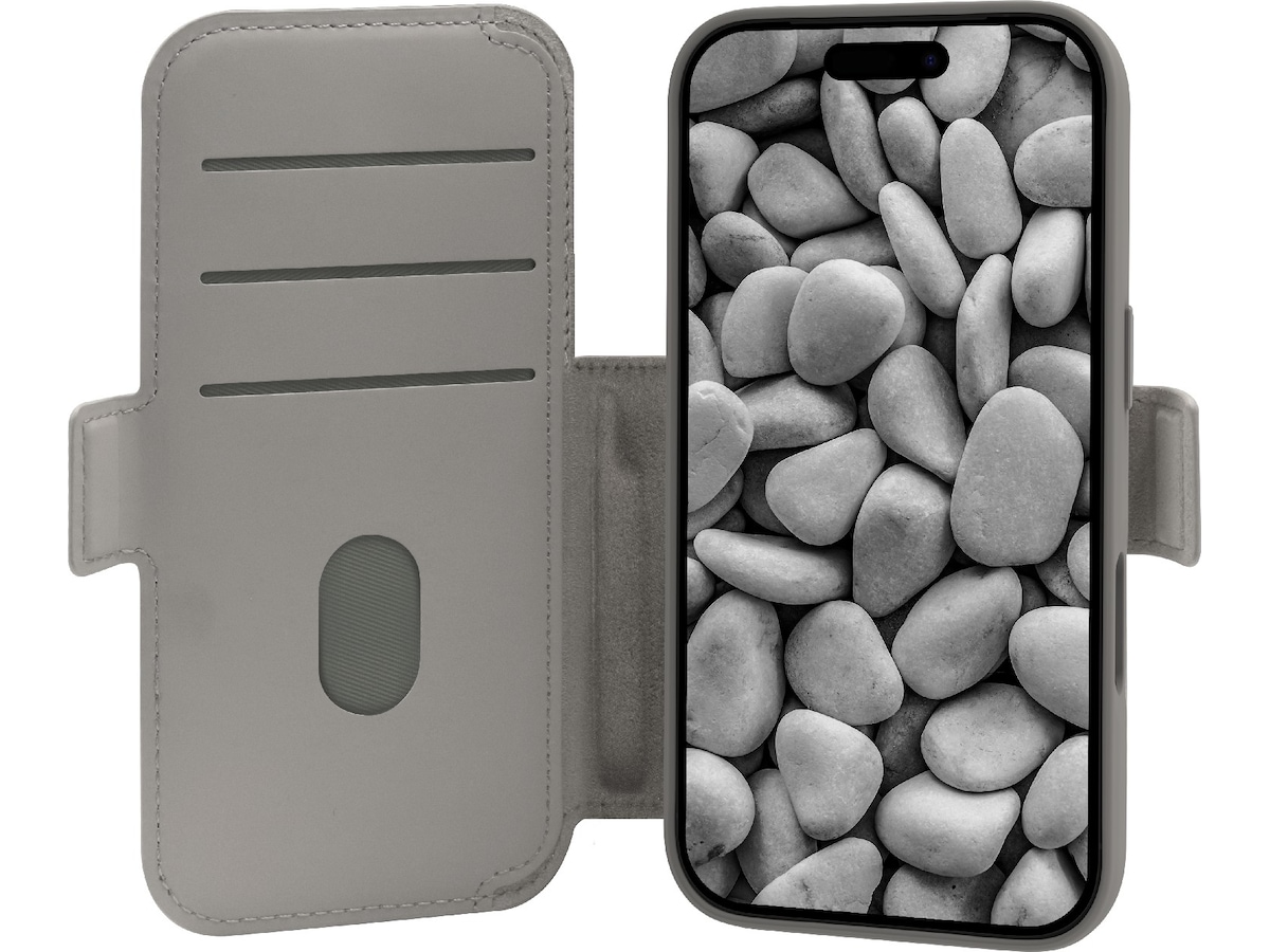 dbramante1928 iPhone 17 Pro Lynge 2-i-1 Wallet cover (river stone) Mobilcover