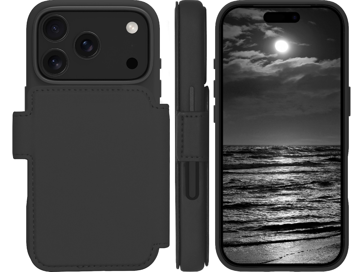 dbramante1928 iPhone 17 Pro Lynge 2-i-1 Wallet cover (midnight) Mobilcover