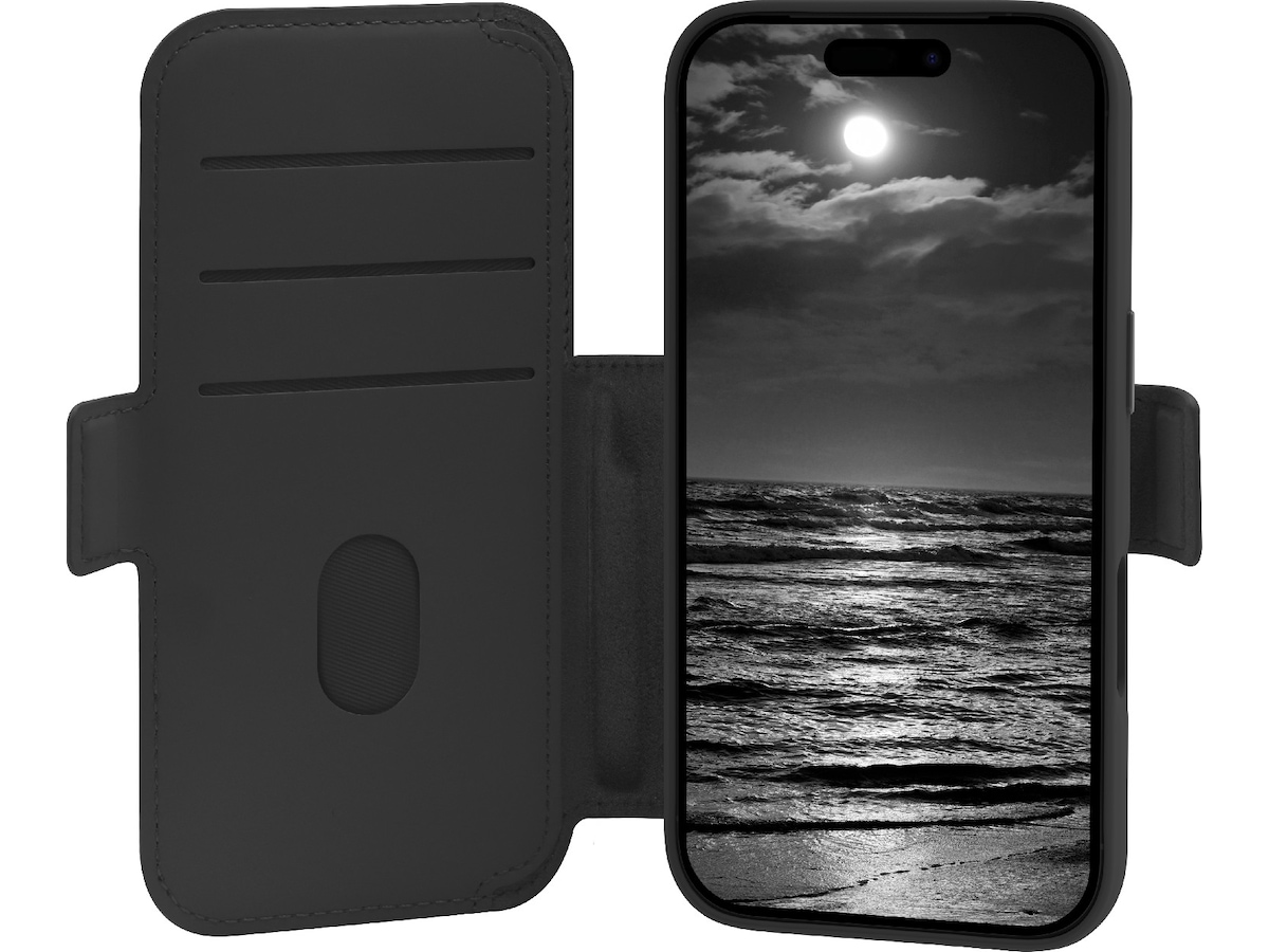 dbramante1928 iPhone 17 Pro Lynge 2-i-1 Wallet cover (midnight) Mobilcover