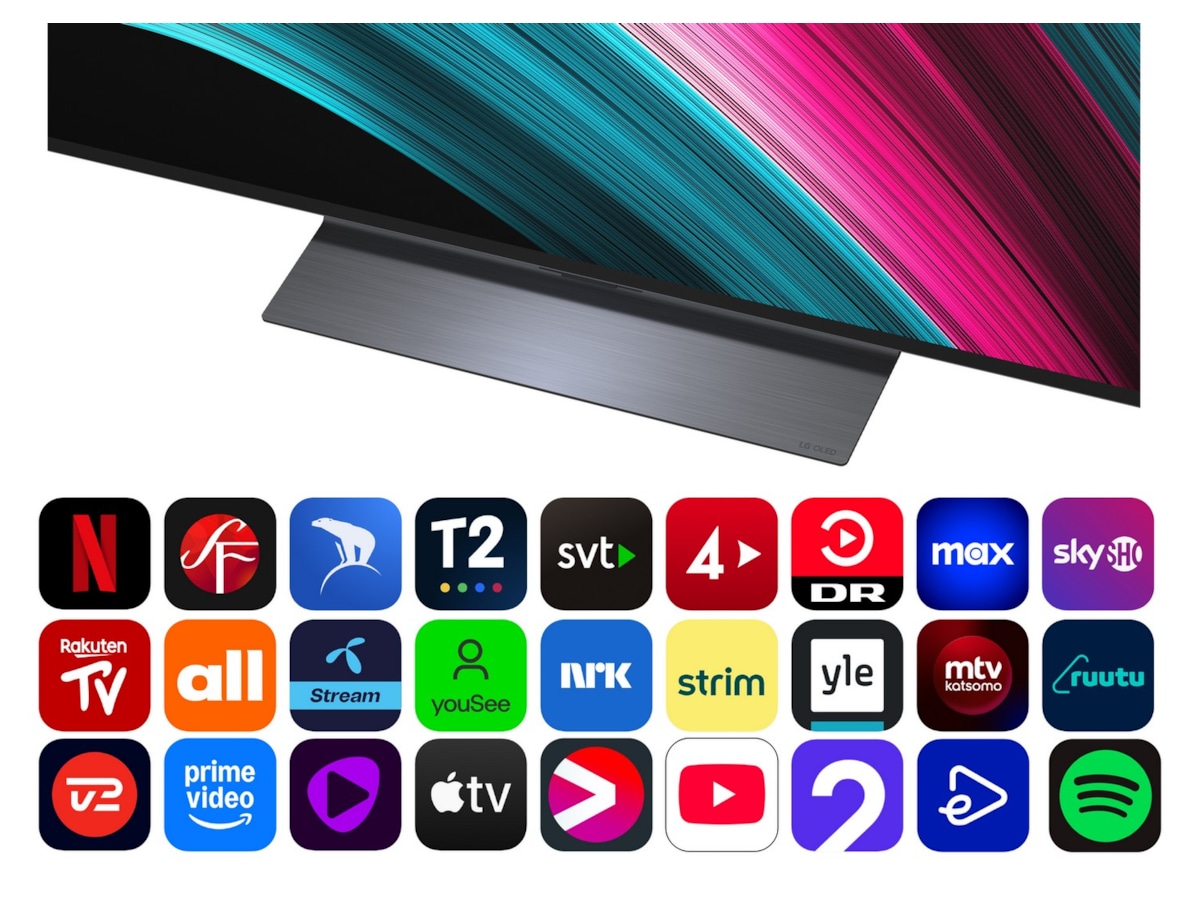 LG 65" C5 AI 4K OLED Smart TV (2025) + Soundbar 60 - 69 tommer TV