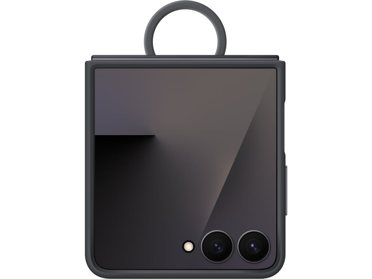 Samsung Galaxy Z Flip7 Ring Silikone cover (black) Mobilcover