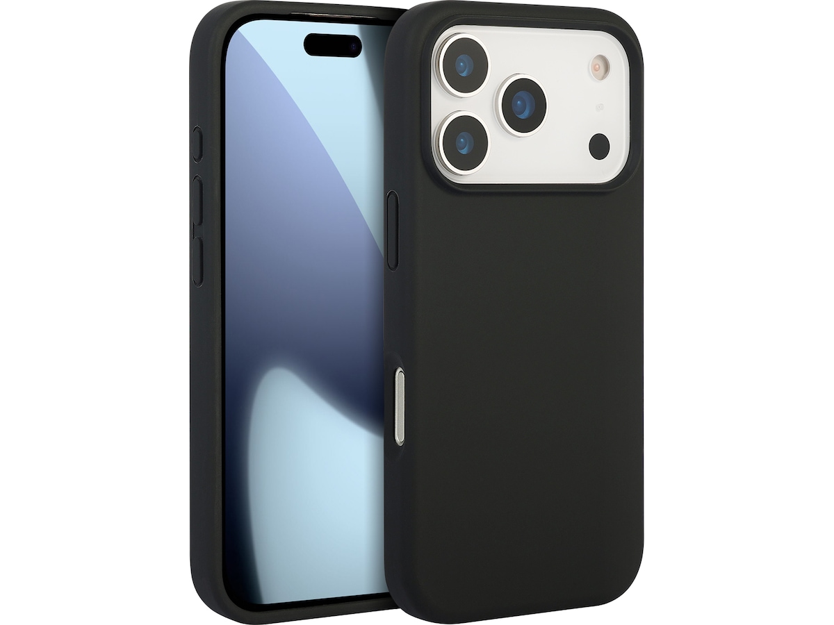 iiglo iPhone 17 Pro Magnetic Silikone cover (sort) Mobilcover