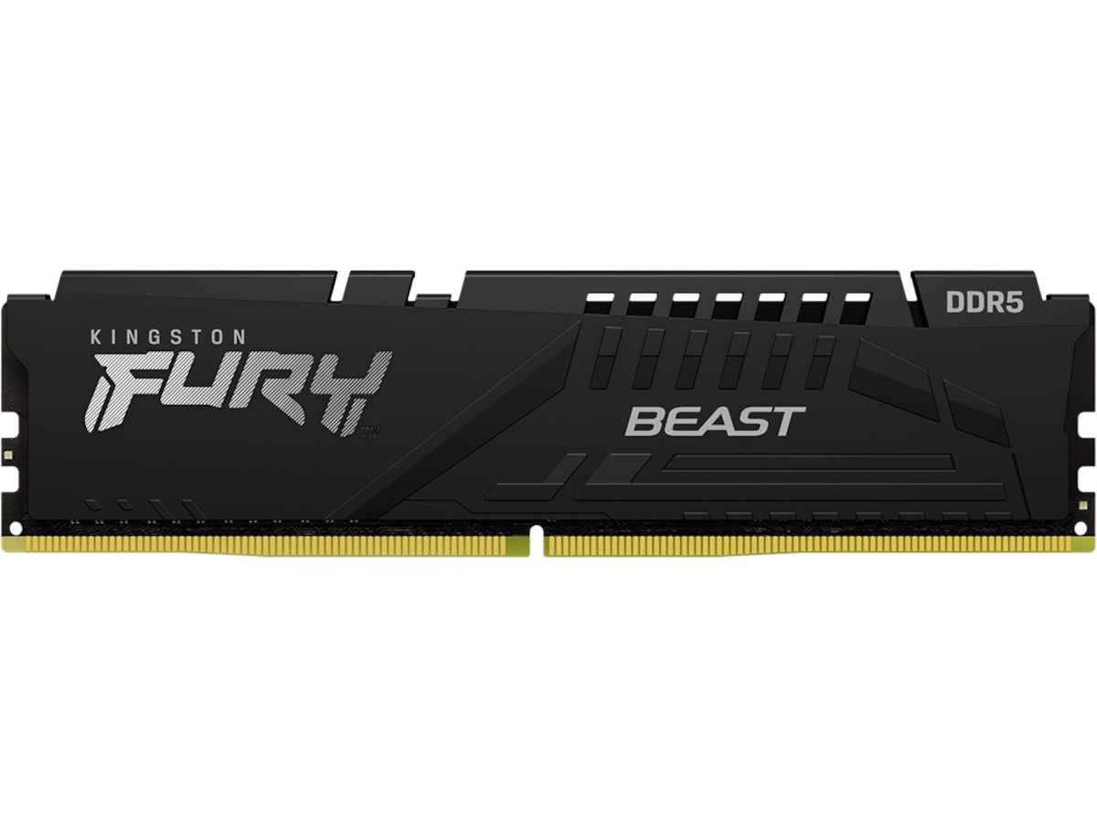 Kingston FURY Beast Black DDR5 6000MHz 64GB Hukommelse (RAM)