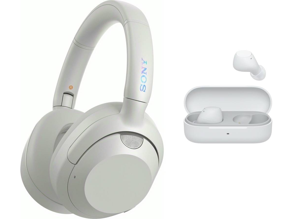 Sony ULT WEAR trådløse høretelefoner Over-Ear med mic (hvid) Høretelefoner