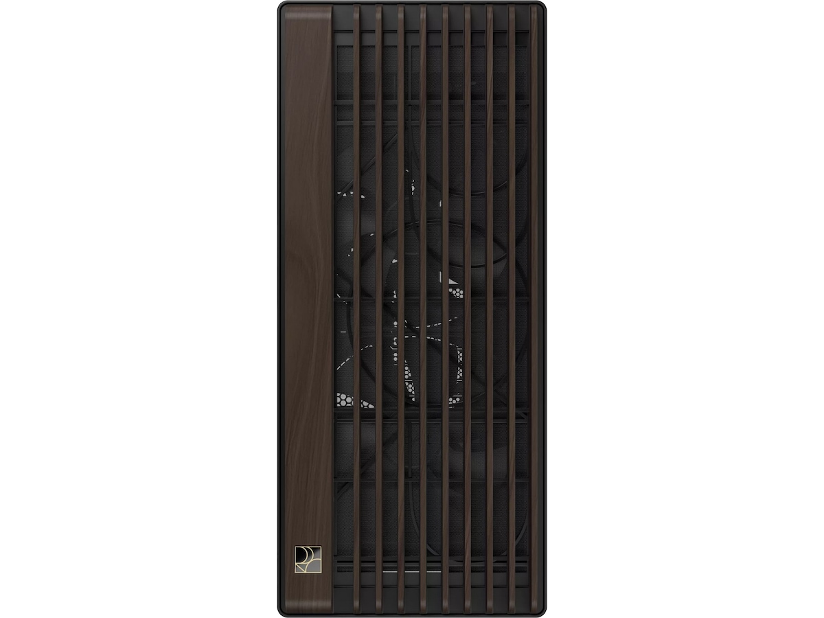 Asus PA602 PROART Walnut Wood TG PWM Modern Mid Tower (sort) Mini/Micro/Nano tower