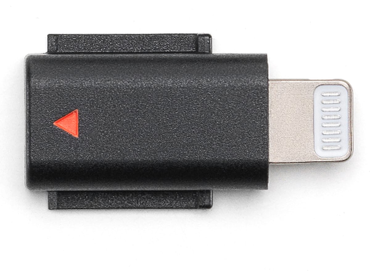 DJI Mic 3 Mobile Phone Adapter (Lightning) Streaming tilbehør